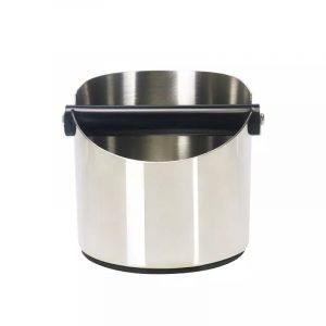 Stainless Steel Knock Box Large Capacity Barista Tool Coffee Knock Box