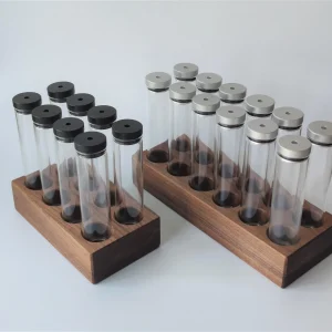 Single dosing coffee beans cellar storage tube